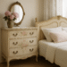 Vintage Bedroom with Hand-Painted Furniture: Timeless Charm for Your Home
