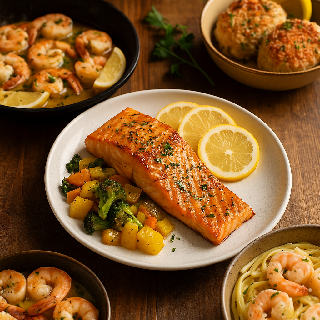 10 Easy & Healthy Seafood Recipes for Everyday Cooking