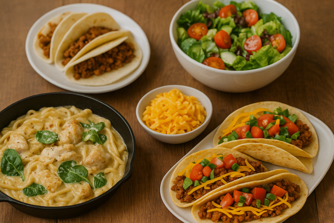 10 Easy Weeknight Meals for a Stress-Free Dinner