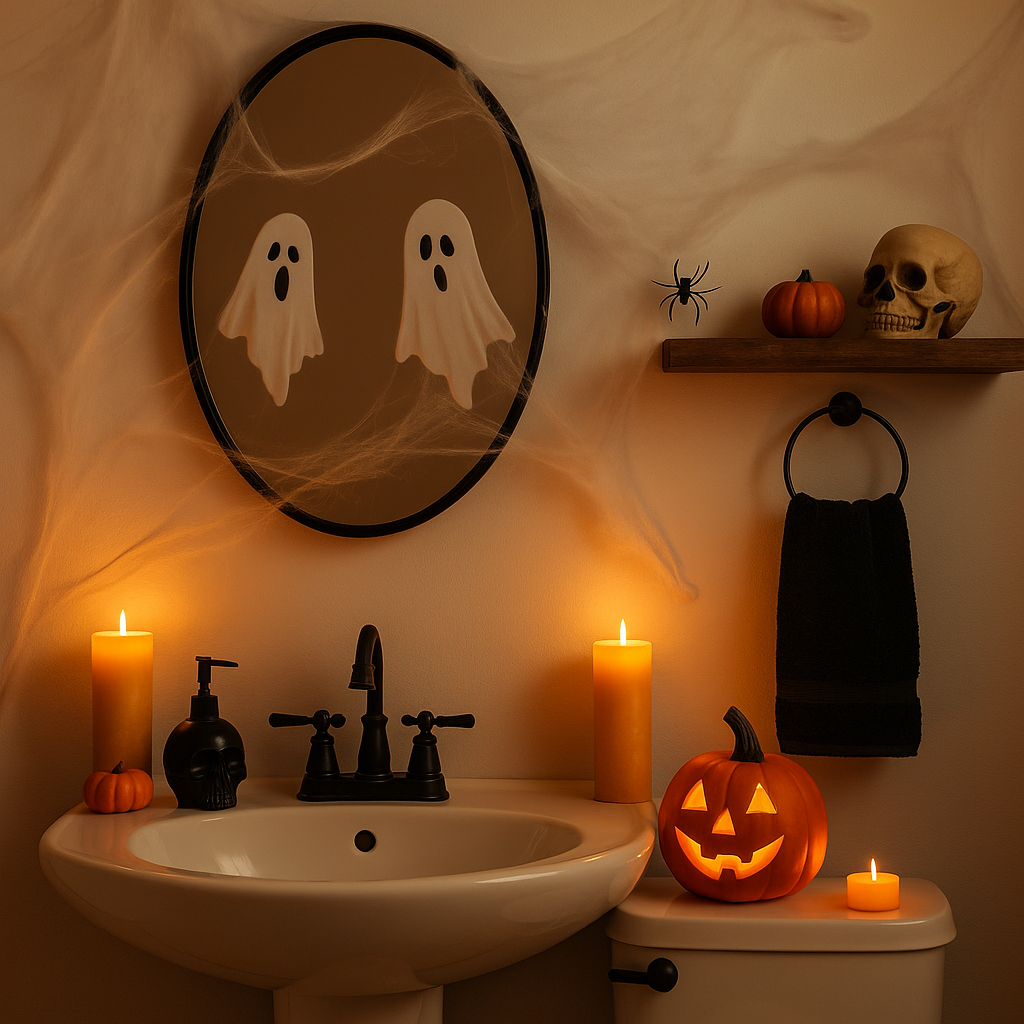 10 Spooky & Stylish Halloween Bathroom Decor Ideas You’ll Love