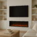 10 Stylish Electric Fireplace with TV Above Ideas for Modern Living Rooms
