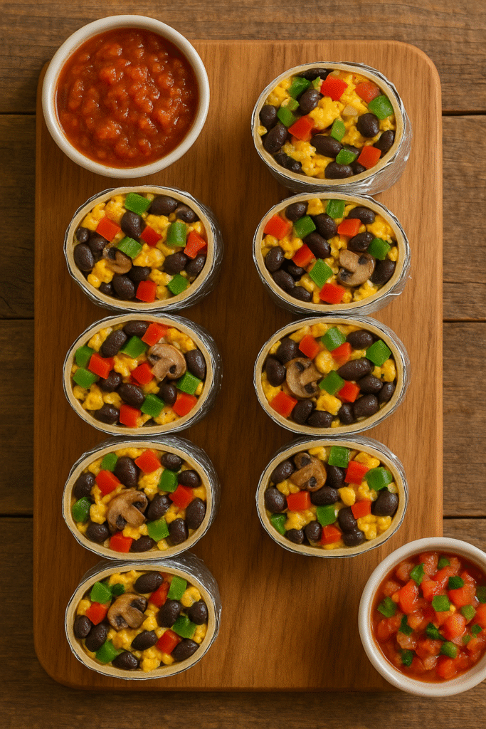 Breakfast Burritos (Freeze-Friendly)