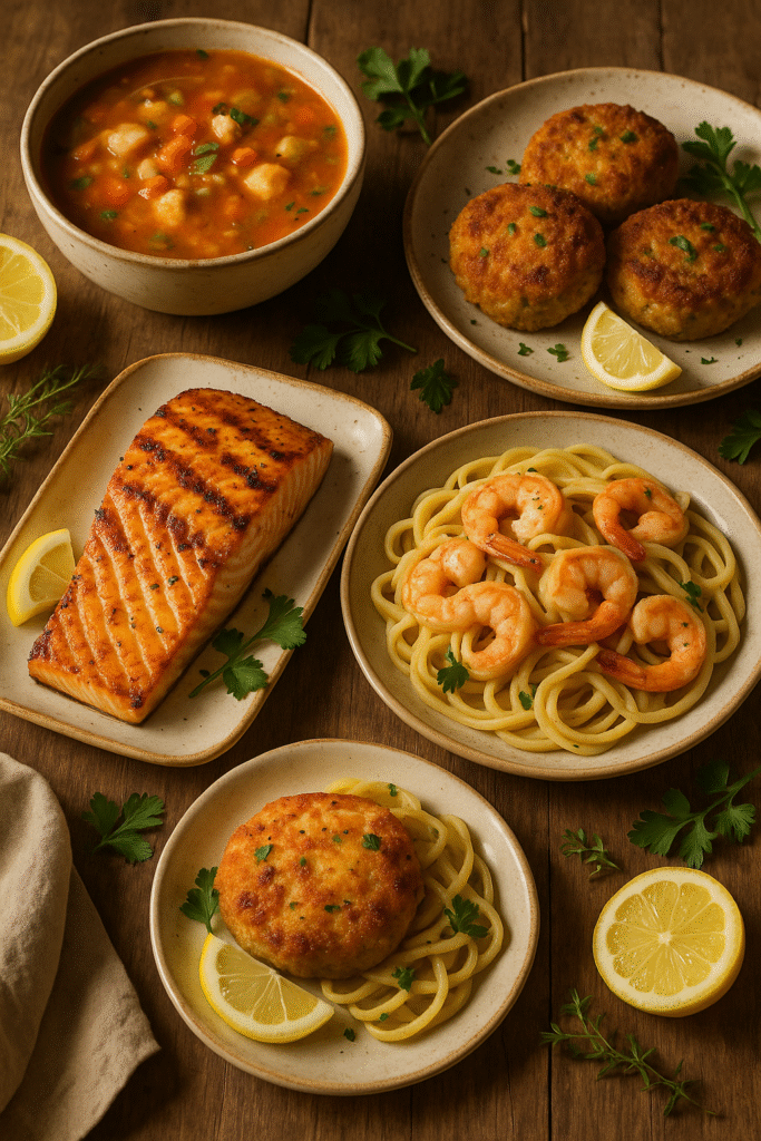 10 Easy & Healthy Seafood Recipes for Everyday Cooking