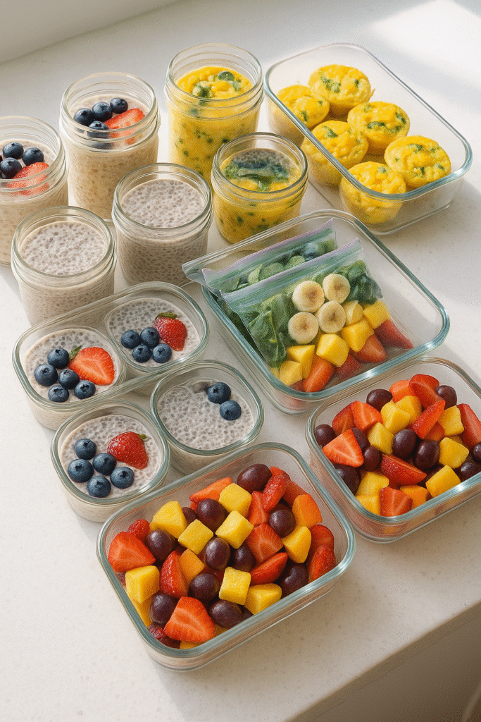 10 Quick and Easy Breakfast Meal Prep Recipes for Busy Mornings