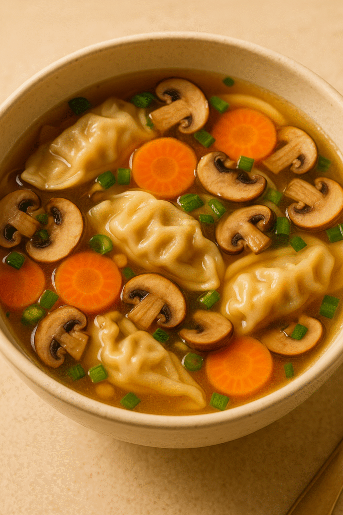 Easy Potsticker Soup Recipe