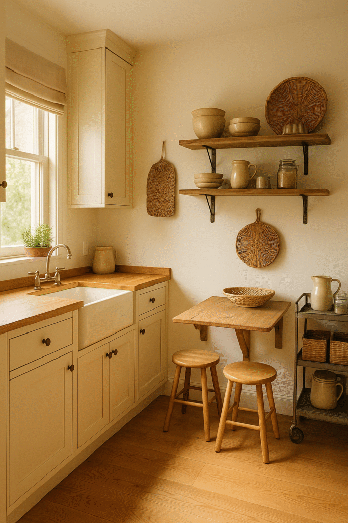 Compact Furniture and Foldable Surfaces