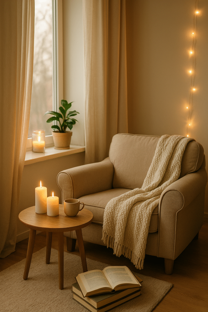 Create a Cozy Reading or Coffee Nook