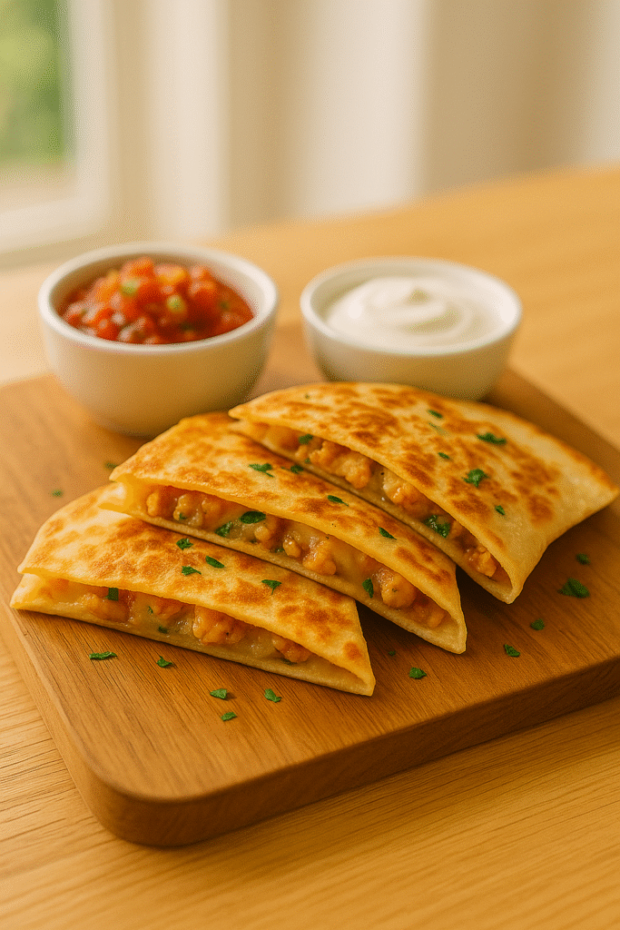 Easy Chicken Quesadillas