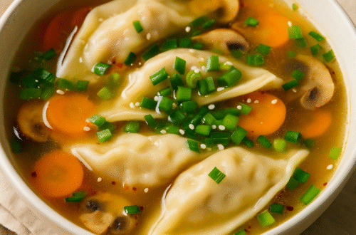 Easy Potsticker Soup Recipe