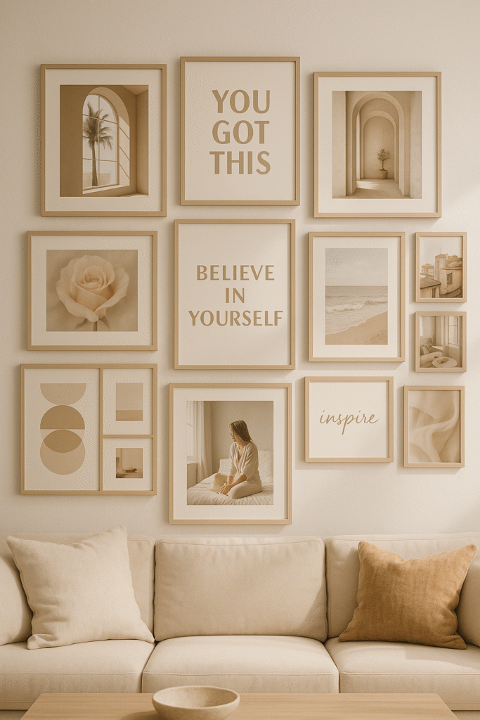 Gallery Wall with Personality