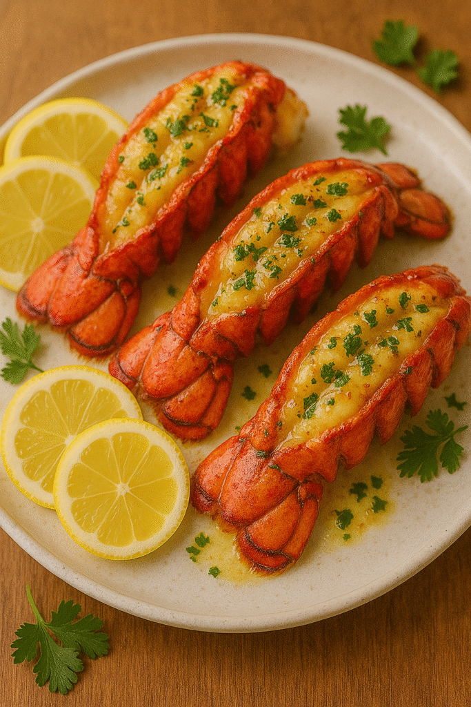 Garlic Butter Lobster Tails
