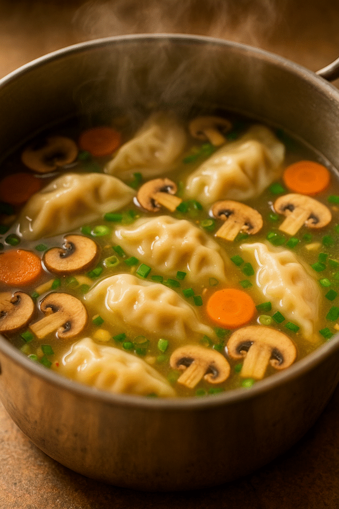 How to Make Potsticker Soup (Step by Step)