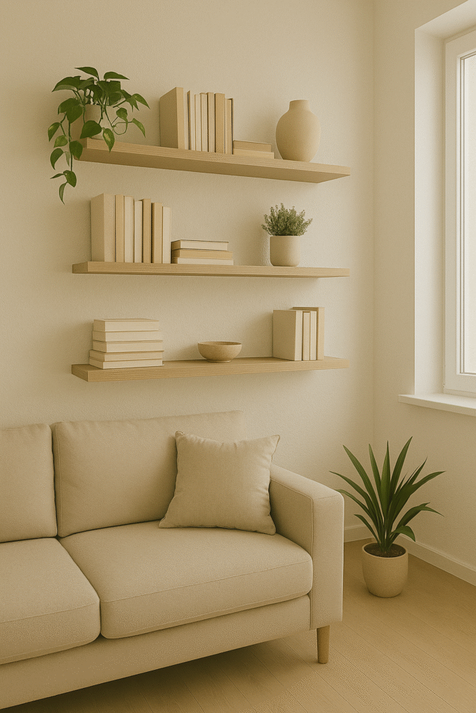 Install Vertical Shelving and Wall Storage