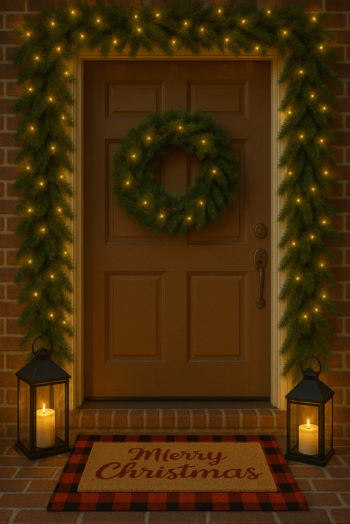 Layered Doormats for a Cozy Entry