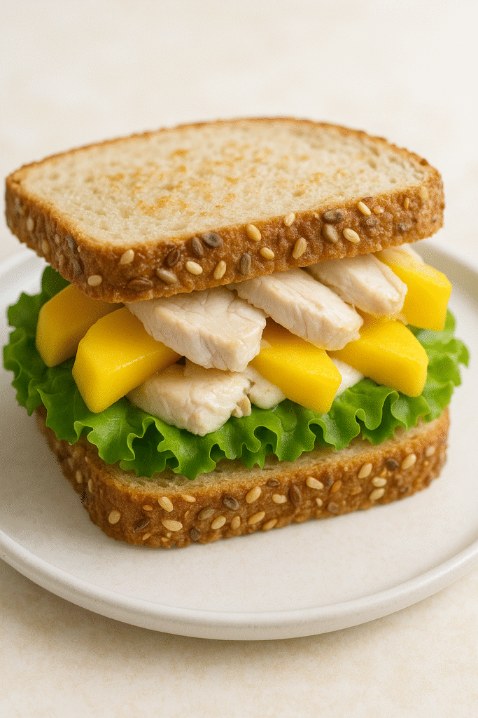 Mango & Chicken Sandwich