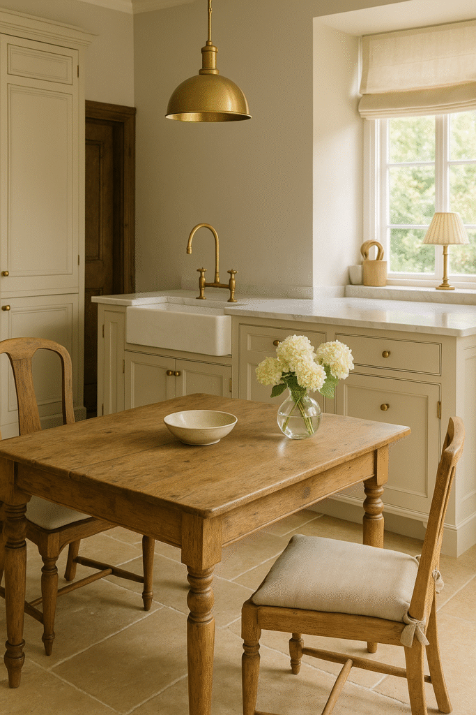 Mix Antique Finds with Modern Comforts