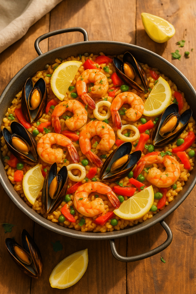 Seafood Paella