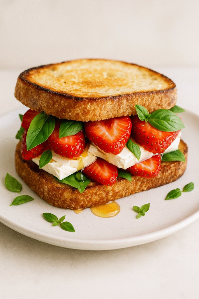 Strawberry & Brie Sandwich