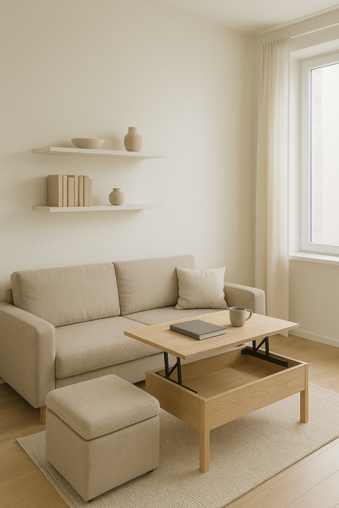 Use Furniture That Doubles Up