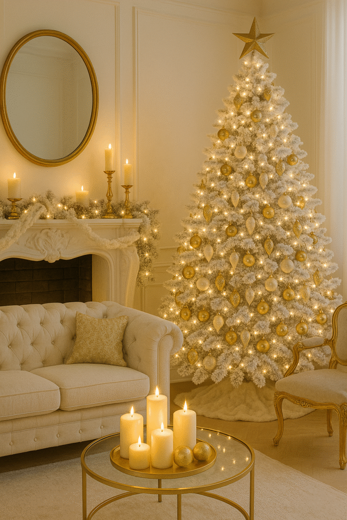 Go for a Gold and White Color Palette