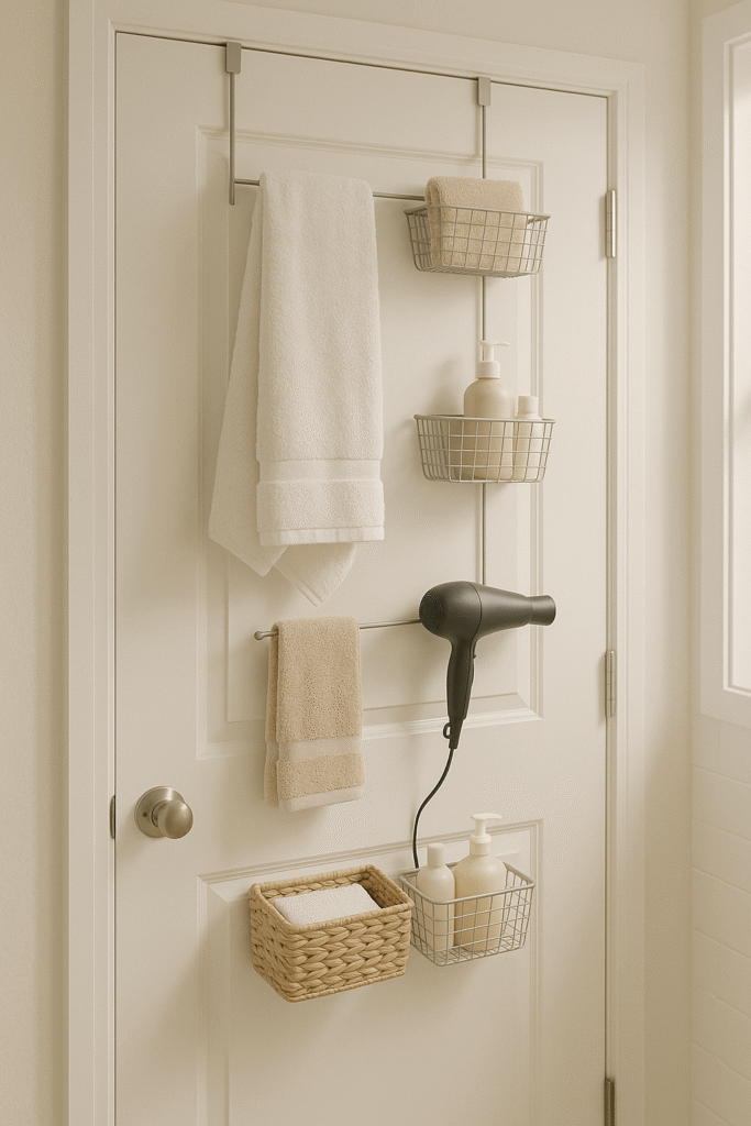 Install Over-the-Door Organizers