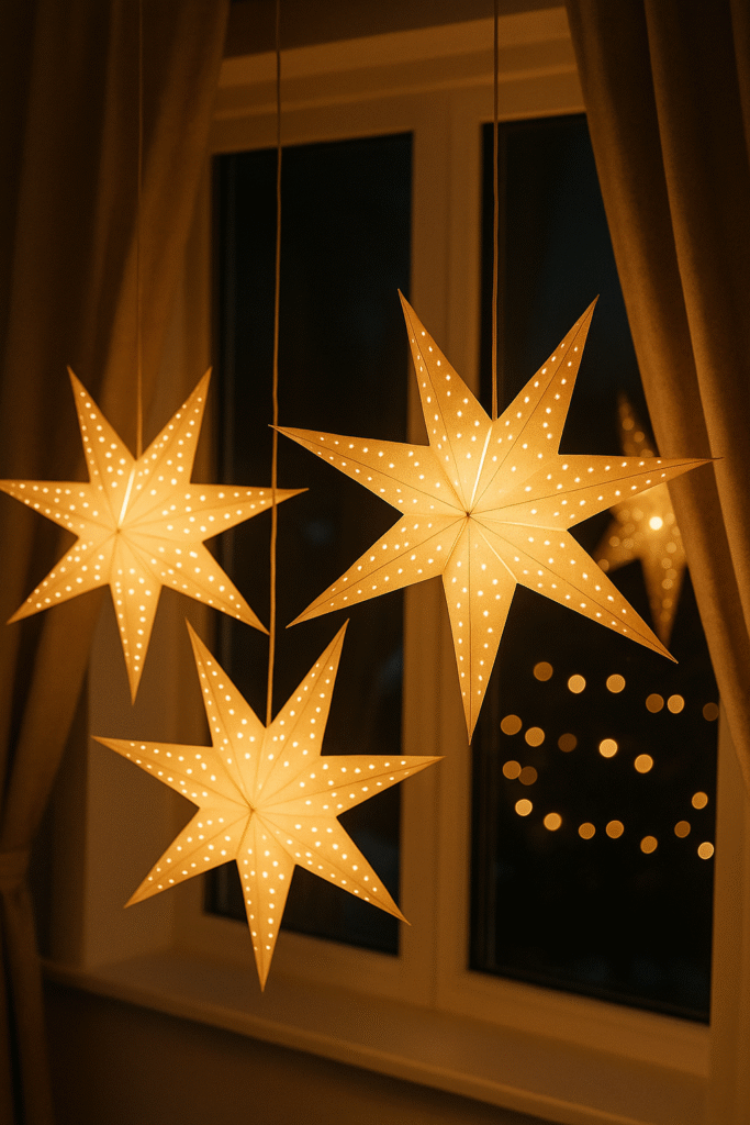 Paper Star Lanterns