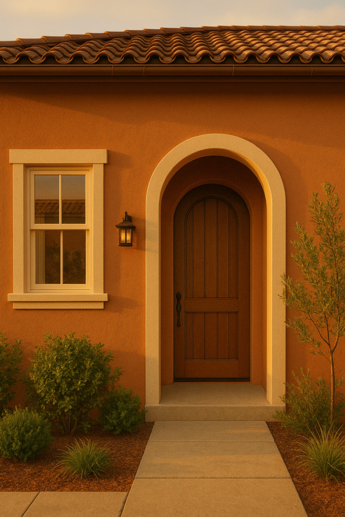 Terracotta and Cream